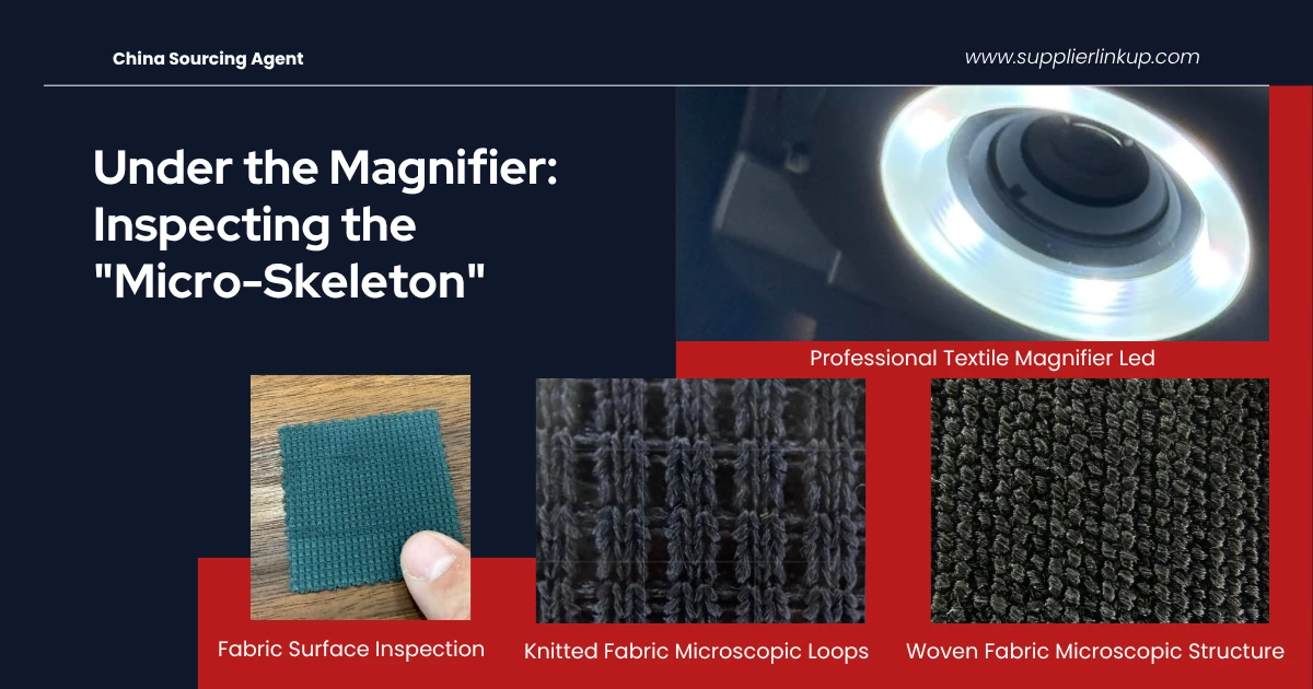 Beyond the Swatch: How SupplierLinkup Analyze Fabric Structure and Specs