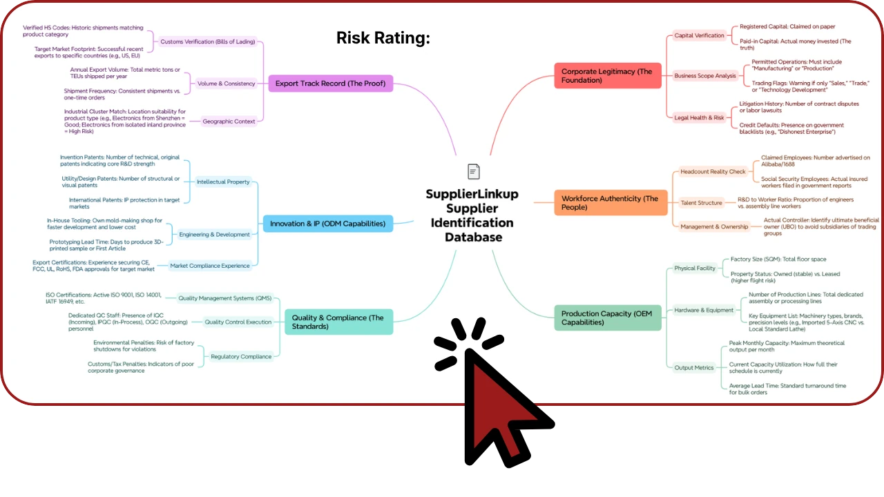 Supplier Verification Data